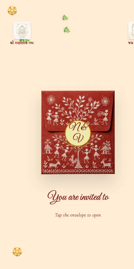 Pastel Celebration Baby Shower invitation website design